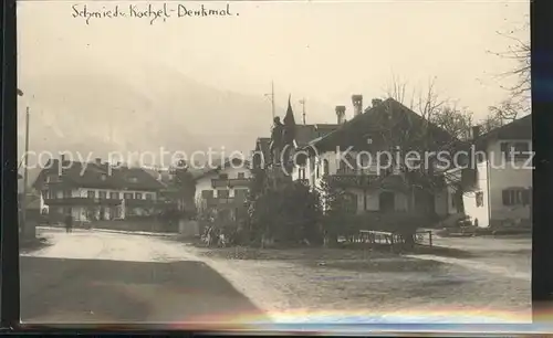 Kochel See Schmied von Kochel-Denkmal / Kochel a.See /Bad Toelz-Wolfratshausen LKR