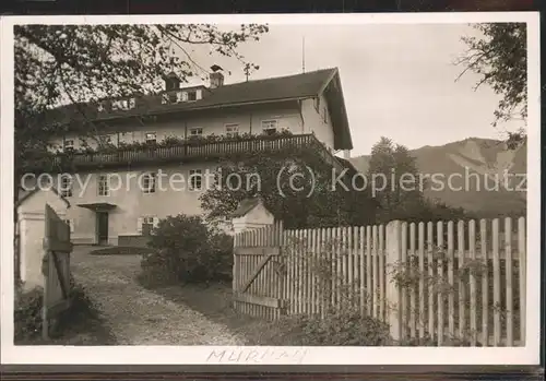 Grafenaschau Lindenhof (Erholungsheim) Kat. Schwaigen