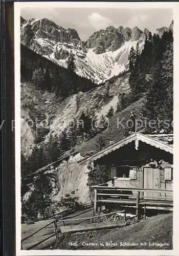 Gerlos Schinder mit Schlagalm / Gerlos /Tiroler Unterland