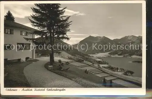 Schliersee Kurhotel Schliersbergalm Kat. Schliersee