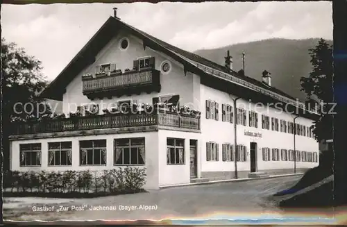 Jachenau Gasthof "Zur Post" Kat. Jachenau