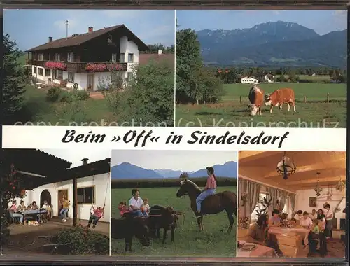 Sindelsdorf Bauernhaus (Urlaub auf dem Bauernhof) Kat. Sindelsdorf