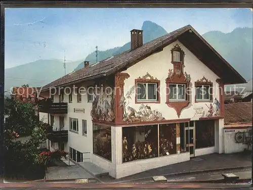 Oberammergau Haus von Hans Klucker Kat. Oberammergau