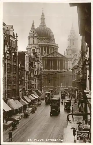 London St. Pauls Cathedral Kat. City of London