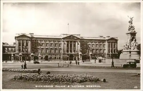 Buckingham Adur Palage Victoria Memorial Kat. Adur