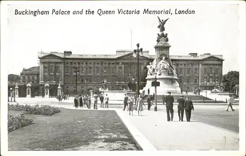 London Buckingham Palace Queen Victoria Memorial Kat. City of London