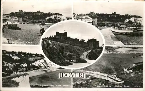 Dover Kent Castle Harbour St. Margaret Bay / Dover /Kent CC