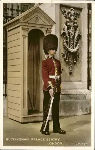 London Buckingham Palace Sentry Kat. City of London