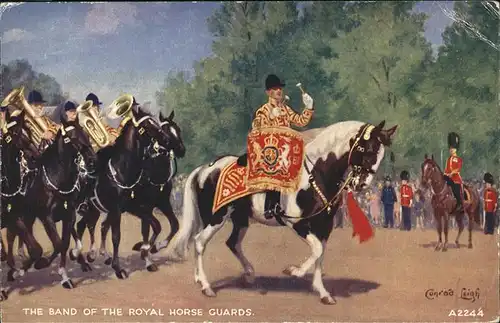 London Band of the Royal Horse Guards Kuenstlerkarte Kat. City of London