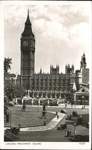 London Parliament Square Kat. City of London