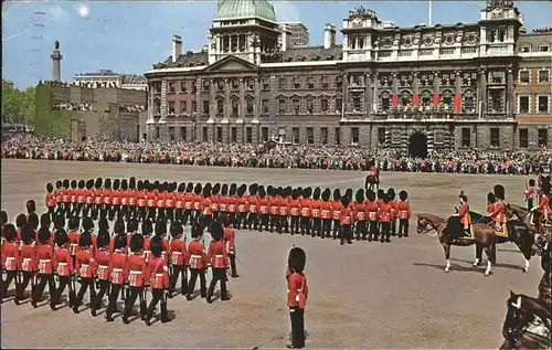 London Trooping the Colour Horseguards Parade Kat. City of London