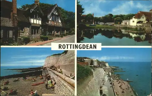 Rottingdean Coastal Beach Pond Undercliff Walk  Kat. Brighton and Hove