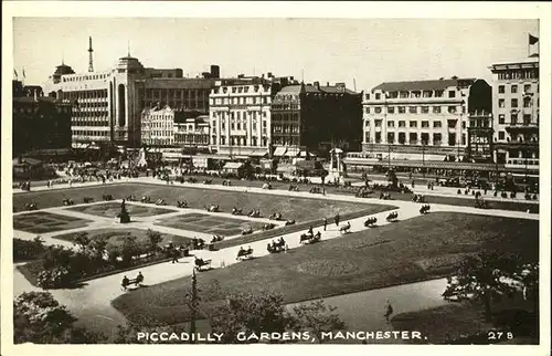 Manchester Piccadilly Gardens Kat. Manchester