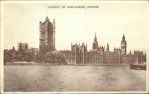 London House of Parliament Kat. City of London