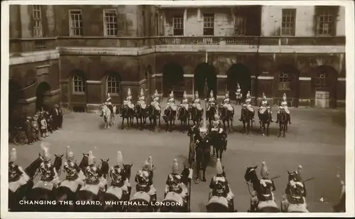 London Changing Guard Whitehall Kat. City of London