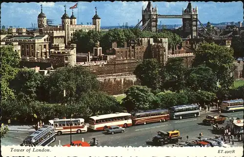 London Tower Bridge Autobus Kat. City of London