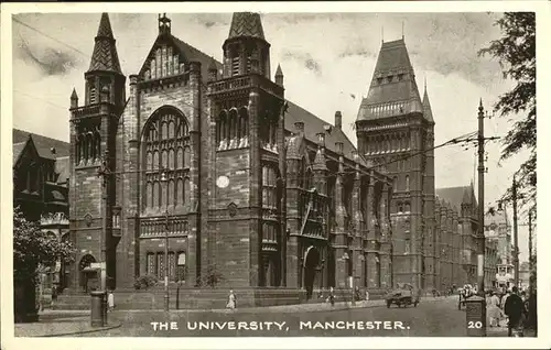 Manchester University Kat. Manchester