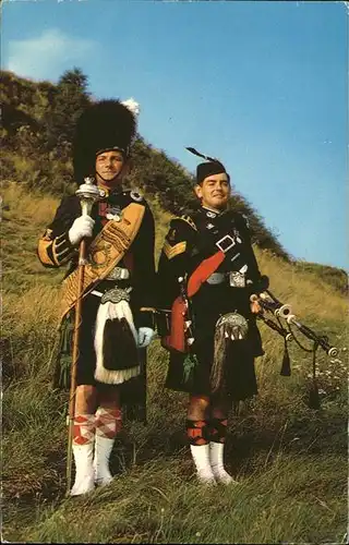 Caithness Sutherland Drum Major Piper Highlanders / Caithness & Sutherland /Caithness & Sutherland and Ross & Cromarty