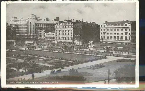 Manchester Piccadilly Gardens Kat. Manchester