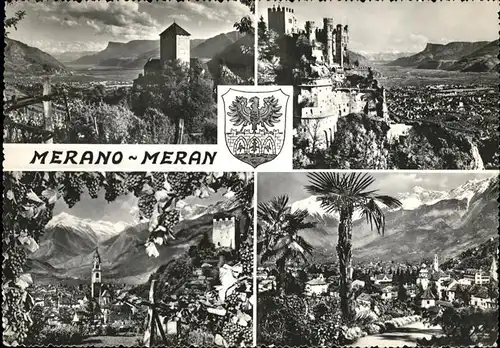 Merano Suedtirol Wappen Meran Kat. Merano