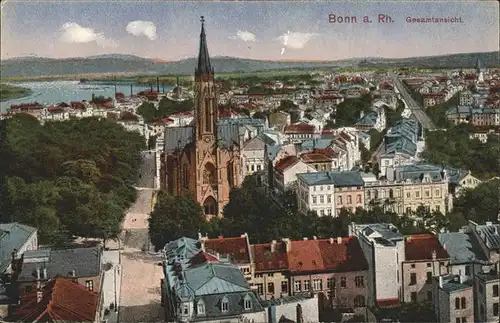 Bonn Rhein Gesamtansicht  / Bonn /Bonn Stadtkreis