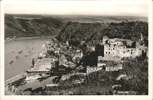 St Goar Burg Rheinfels Kat. Sankt Goar