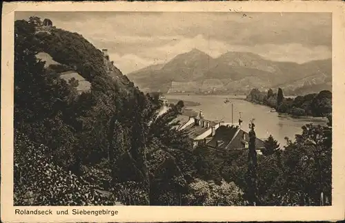 Rolandseck Siebengebirge Rhein Kat. Remagen