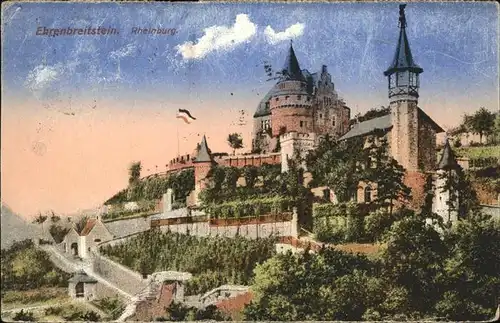 Ehrenbreitstein Rheinburg Kat. Koblenz