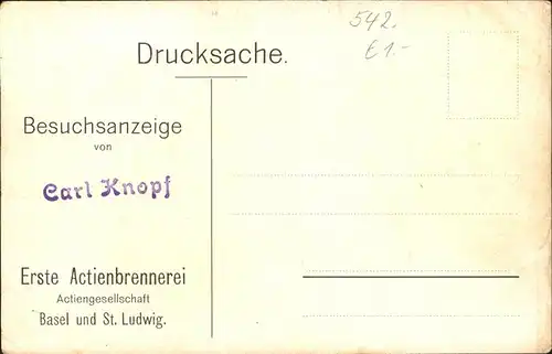 Lahnstein Kuenstlerkarte Rheinpanorama Kat. Lahnstein