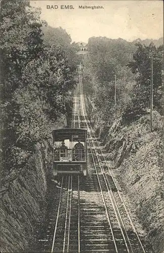 Bad Ems Malbergbahn Kat. Bad Ems