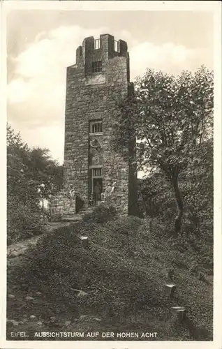 Jammelshofen Aussichtsturm auf der Hohen Acht Kat. Kaltenborn