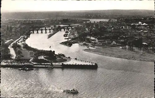 Koblenz Rhein Deutsches Eck Kat. Koblenz