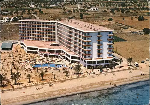Ibiza Islas Baleares Hotel Algarb Playa d en Bossa vista aerea Kat. Ibiza