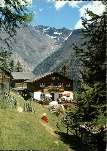 Soelden Edelweisshuette Gasthaus Pension Kat. Soelden oetztal Tirol