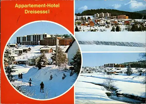 Haidmuehle Appartement Hotel Dreisessel Langlaufloipe Wintersportplatz Nationalpark Bayerischer Wald Kat. Haidmuehle