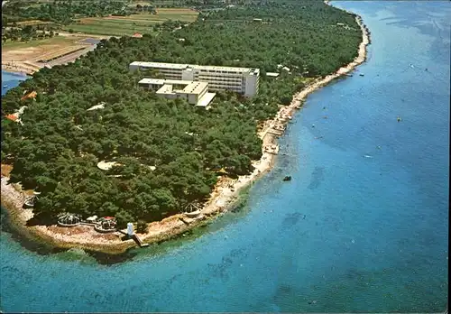 Zadar Hotel Pinija Fliegeraufnahme Kat. Zadar