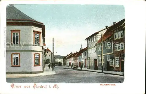 Ohrdruf Marktstrasse Kat. Ohrdruf