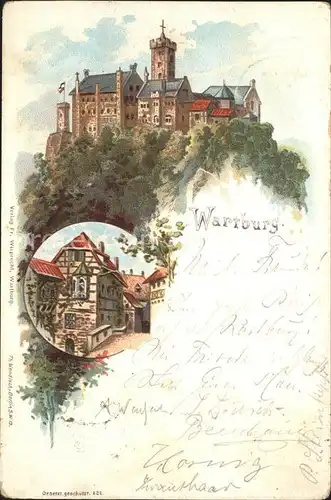 Wartburg Eisenach Wartburg Burghorf Kat. Eisenach