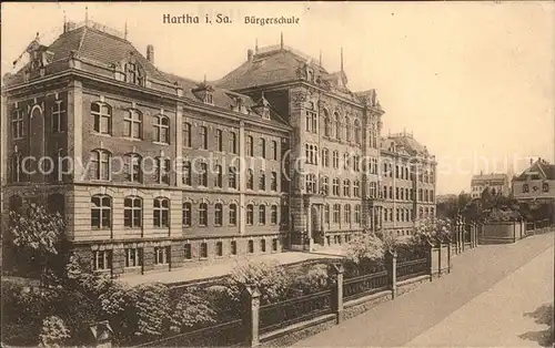 Hartha Doebeln Buergerschule Kat. Hartha Doebeln