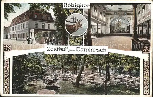 Zoebigker Gasthof zum Damhirsch  Kat. Markkleeberg