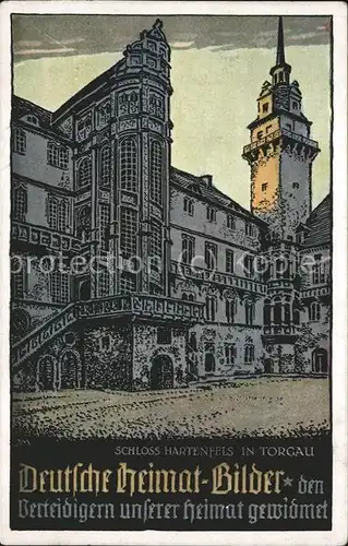 Torgau Schloss Hartenfels Illustration Kat. Torgau