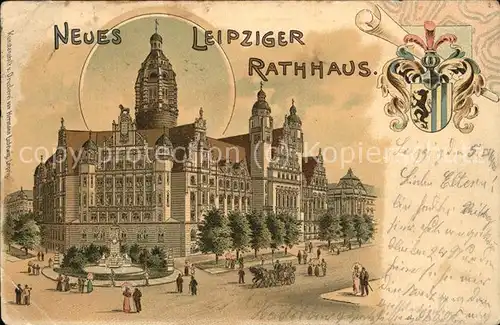 Leipzig Rathhaus Kat. Leipzig