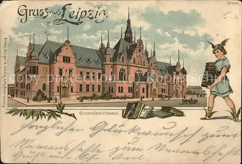 Leipzig Buchhaendlerhaus Kat. Leipzig