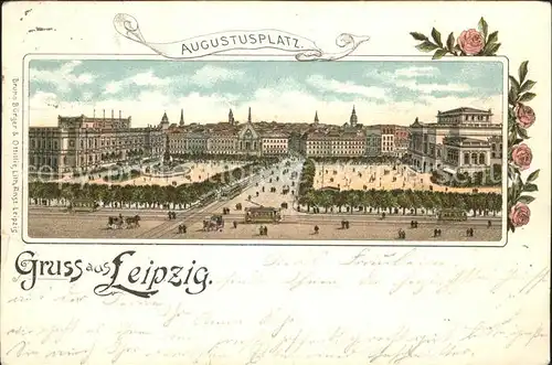 Leipzig Augustusplatz Kat. Leipzig