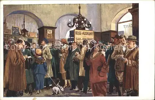 Leipzig Im Messamt Illustration Kat. Leipzig