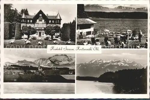 Krottenmuehl Kurhotel Simssee Alpenpanorama Kat. Soechtenau