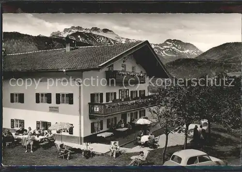 Bernau Chiemsee Bergcafe Seiserhof Bayerische Alpen Kat. Bernau a.Chiemsee