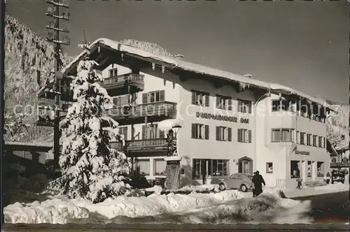 Ruhpolding Ruhpoldinger Hof Konditorei Cafe Kat. Ruhpolding