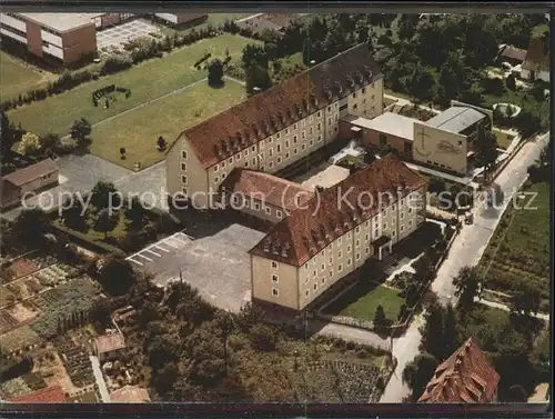 Marktheidenfeld Lehmgrubener Diakonissen Mutterhaus Breslau Fliegeraufnahme Kat. Marktheidenfeld