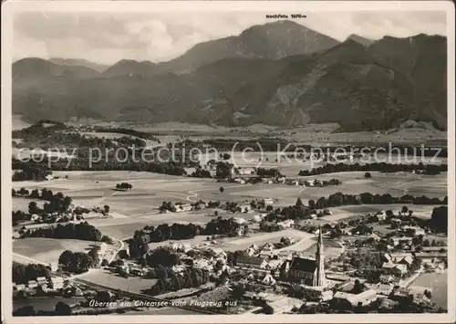 uebersee Fliegeraufnahme Hochfelln Chiemgauer Alpen Kat. uebersee